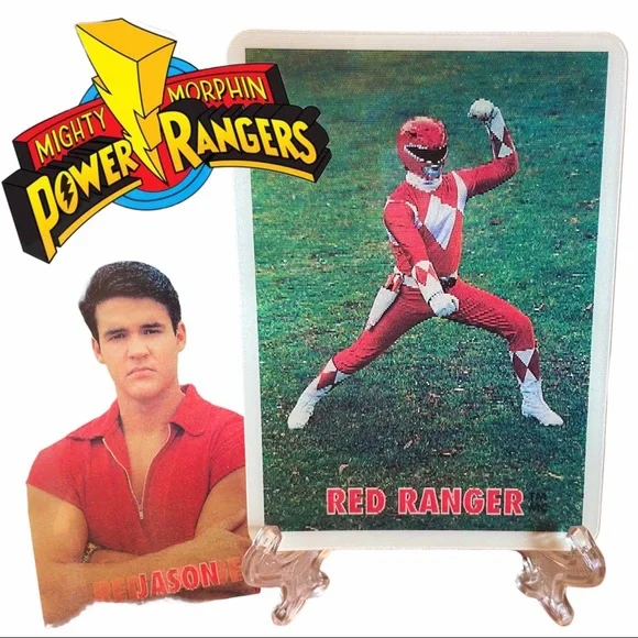Lote De Figuras Power Rangers Vintage Bandai 1995 Red